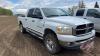 2006 Dodge Ram 2500 Mega Cab, Showing: 283,089, VIN: 3D7KS29C26G232248 F57, Owner: William W Stadnyk, Seller: Fraser Auction _________________ **Keys & TOD - Office** - 2