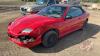 1998 Pontiac Sunfire convertible, VIN: 4G2JB32T1WB204670, 172,202 showing, Salvageable Status, F48, Owner: Brian C Donogh, Seller: Fraser Auction _______________ **Keys & TOD - Office** - 2