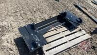 NEW Global euro adapter to skid steer machine side, F80