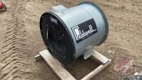 28" round Caldwell aeration fan, S/N 08B0022, F64