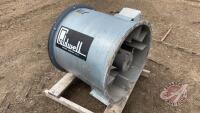 28" round Caldwell aeration fan, S/N 9779413, F64