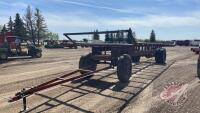 Approx 32' S/A pipe deck bale trailer, F71