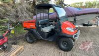 Kubota RTV 500 4x4 UTV,1654 hrs showing, S/N 41828, F73 **Keys - Office**