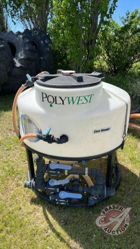 Poly West 70-gal chemical system