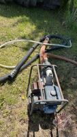 3” water pump with gas engine and assorted hoses