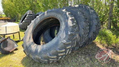 Used Goodyear DT710 20.8R38 tractor tire