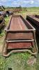 10’ metal trough feeder