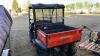 Kubota RTV 500 4x4 UTV,1654 hrs showing, S/N 41828, F73 **Keys - Office** - 6