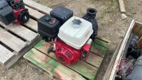 3" water pump w/ Honda GX390 ES engine, F103