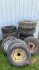 Assorted 15”+16” tires 4 with rims