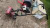 Craftsman mini-roto tiller w/ 2 stroke engine, F119 - 2