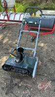 Yardwork 20" electric snowblower, F129