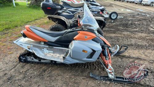 2008 Yamaha Phazer RTX snowmobile, 9014 showing, VIN#JYE8GN0048A006539, F130 Owner: Sheriff Services, Seller: Fraser Auction_______________Keys and letter - Office**