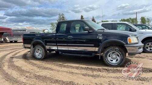 1998 Ford F150 XL Extended Cab truck, 243,504 showing, VIN: 1FTZX18W9WKA39782, F134, Owner: Gwenyth M Chewings, Seller: Fraser Auction_______________________**Keys & TOD - Office**