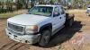 2003 GMC Sierra 3500 1 ton Dually Flatdeck truck, 457,159 showing, VIN: 1GTJK33G63F170535, F135, Owner: Penelope J Rooke, Seller: Fraser Auction ___________________________**Keys & TOD - Office** NOT RUNNING - 9