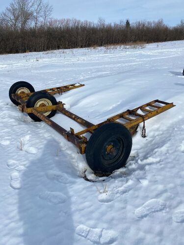 3-wheel swather transport