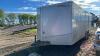 2017 25'x8.5' wide Titan Stealth T/A bumper hitch enclosed cargo trailer, VIN: 52LBE2227HE051153, F130, Owner: Sheriff Services, Seller: Fraser Auction_______________ **letter in office** - 2