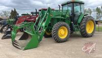 JD 7200 MFWD tractor, S/N 004546, F157 **Keys - Office** **3PT Top Link - Office Shed**