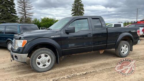 2010 Ford F150 XLT Ext Cab, 293,797 showing, VIN: 1FTEX1E89AFB89462, F170, Owner: Glenn S Jago, Seller: Fraser Auction ______________________ **Keys & TOD - Office**