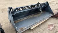 84" 4 in 1 skid steer bucket, F174