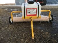 *Danville Express rolling dandelion chemical applicator