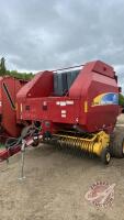 NH BR7090 rd baler w/ Xtrasweep pick-up, S/N YAN045607, F91 **Monitor & Manual - Office Shed**