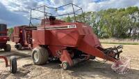 Hesston 4755 lg sq baler, S/N 4755-00103, F163 **Monitor & Manual - Office Shed**