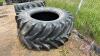 Trelleborg Twin 414 used 850/60-38 tractor tire, F165 - 4