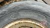 12.5L-15 used Good Year tire on 6 bolt rim, F33 - 3