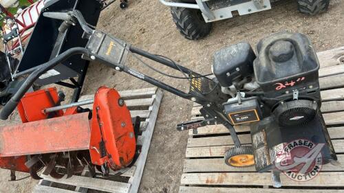 Poulan Pro 26" roto tiller, 205cc engine F209