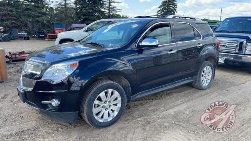 2010 Chev Equinox LTZ, showing 211072, VIN#2CNFLGEY5A6247866, F214, Owner-351 Auto Inc., Seller- Fraser Auction____________________________**Keys & TOD - Office**