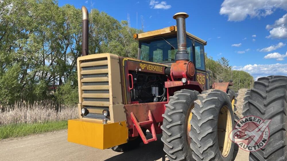 Versatile 835 4WD tractor, S/N 03433, F220 **Keys - Office**