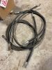 *Box of Misc - lights, black heater cord, rad hoses, hyd hoses and misc - 2