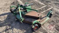 72" FarmKing 3 pt finishing mower, S/N 9761953, F163