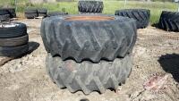 20.8-34 tire on Case 970 rim, F197