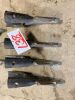 *Bourgault openers - (4) new & (2) used w/liquid tube - 5