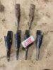 *Bourgault openers - (4) new & (2) used w/liquid tube - 9