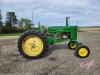 JD G wide front tractor s/n44194