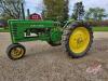 JD B narrow front tractor s/n120646