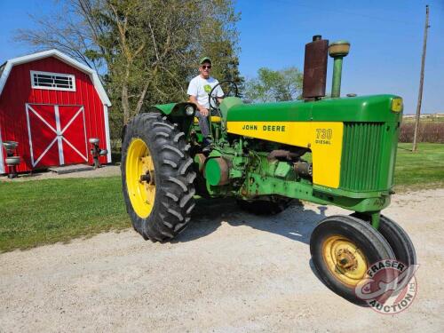 JD 730 diesel tractor s/n7312686