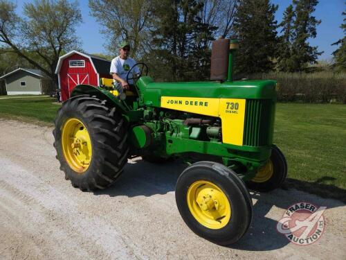 JD 730 Standard diesel tractor s/n7311008