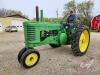 JD A narrow front tractor s/n662995 - 2