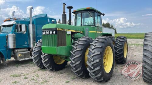 JD 8650 4wd tractor s/n005858