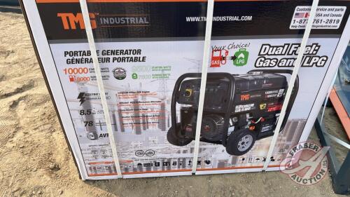 TMG-10000GED, 10,000-Watt Dual Fuel Generator (Gasoline and LPG) with Electric Start, H38