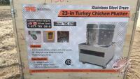 TMG-CP23, 23” Turkey/Chicken Plucker, H38