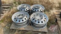 6 bolt 16" Ford steel rim, H44