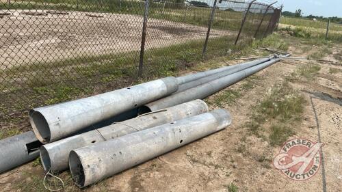 (3) 35' Light poles, H10