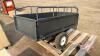 5' x 31" Metal yard wagon, H78 - 4