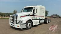 2014 Peterbuilt T/A Highway Truck, 1,614,409 KM showing, SAFETIED, VIN: 1XPBDP9X5ED221212, H74, Owner: Vandaele Logistics Ltd, Seller: Fraser Auction ________________________ **Keys, TOD, Safety in office**