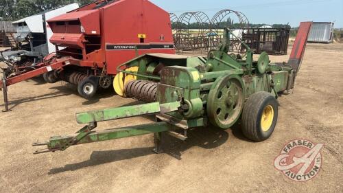JD 24T Sqr Baler, S/N 8899, H73
